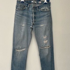 RE/DONE blue Jeans